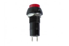 R18-25A DRUKSCHAKELAAR OFF-ON ROOD 1A/125V R18-25A DRUKSCHAKELAAR OFF-ON ROOD 1A/125V