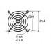 ROOSTER VOOR VENTILATOR 40 x 40mm