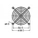 ROOSTER VOOR VENTILATOR 92 x 92mm