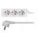 3-VOUDIGE STEKKERDOOS - 1.5 m KABEL - WIT - PENAARDE
