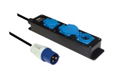 CEE-STEKKER NAAR 3-VOUDIGE SCHUKO-STEKKERDOOS CEE-STEKKER NAAR 3-VOUDIGE SCHUKO-STEKKERDOOS