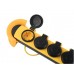 ROBUUSTE STEKKERDOOS - 4-VOUDIG - KABELMANAGEMENT - IP44 - 3m KABEL - RANDAARDE