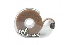 Klittenband - rol 2m x 2cm - bruine kleur