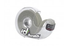 Klittenband - rol 2m x 2cm - grijze kleur