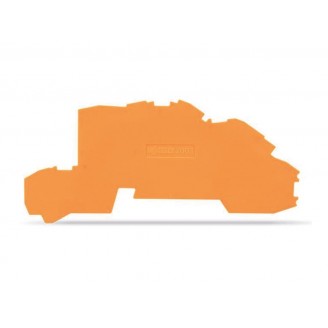 Eind- en tussenplaat 0,8 mm dik, oranje