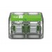 Compacte lasstekker 2 x 0,2 - 4 mm² voor alle draadtypes - groen