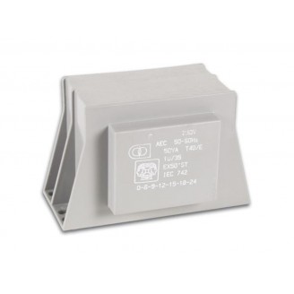 MULTISPANNINGSTRANSFORMATOR  50VA 1 x 6-9-12-15-18-24V / 1 x 2.08A