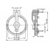 BATTERIJHOUDER VOOR LITHIUMCEL   19mm (CR2032)