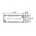 BATTERIJHOUDER VOOR 6 x C-CEL (MET SOLDEERLIPPEN)