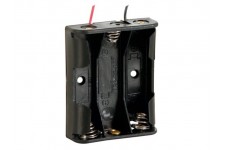 BATTERIJHOUDER VOOR 3 x AA-CEL (MET DRADEN) BATTERIJHOUDER VOOR 3 x AA-CEL (MET DRADEN)