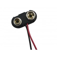 BATTERIJCLIP VOOR 1 x 9V-CEL ("T"-TYPE) BATTERIJCLIP VOOR 1 x 9V-CEL ("T"-TYPE)