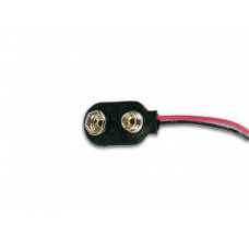 BATTERIJCLIP VOOR 1 x 9V-CEL ("I"-TYPE)