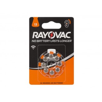 RAYOVAC ZINC AIR KNOOPCEL 1.45V-290mAh 4606.745.418 (8st/bl)