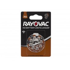 RAYOVAC ZINC AIR KNOOPCEL 1.4V-160mAh 4607.745.418 (8st/bl)