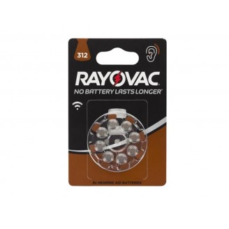 RAYOVAC ZINC AIR KNOOPCEL 1.4V-160mAh 4607.745.418 (8st/bl)