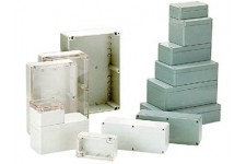 WATERBESTENDIGE ABS-BEHUIZING - DONKERGRIJS 160 x 160 x 90mm WATERBESTENDIGE ABS-BEHUIZING - DONKERGRIJS 160 x 160 x 90mm