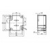 WATERBESTENDIGE ABS BEHUIZING - DONKERGRIJS 64 x 58 x 35mm