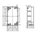 WATERBESTENDIGE ABS-BEHUIZING - DONKERGRIJS 115 x 65 x 40mm