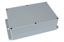 WATERBESTENDIGE ABS-BEHUIZING MET MONTAGEFLENS 222x146x75mm