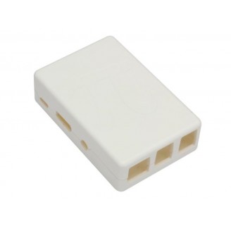 BEHUIZING VOOR RASPBERRY PI B - WIT - VOOR RASPBERRY PI B+, 2B en 3B