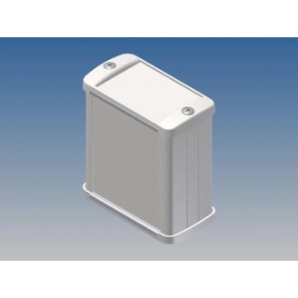 ALUMINIUM BEHUIZING - WIT - 70 x 59.9 x 30.9 mm