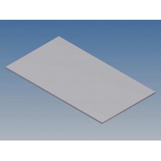 ALUMINIUM PANEEL VOOR 10002 / MC 12 - ZILVER - 77 x 42.5 x 1 mm