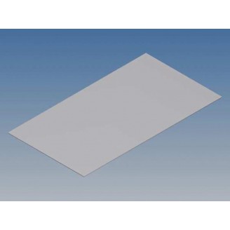 ALUMINIUM PANEEL VOOR TK-REEKS - ZILVER - 130.6 x 72 x 0.5 mm