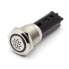 BUZZER - ROESTVRIJ STAAL - VOOR INBOUW - 19mm