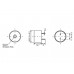 PIEZO-ZOEMER 3 - 20 VDC - ø 30.2 mm - hoogte 15 mm - pitch 17.5 mm