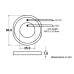 PIEZO ELEMENT 30Vac 0.5 - 20Hz 75dB - DRAADAANSLUITING