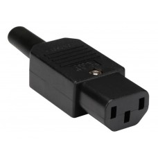 VROUWELIJKE AC-CONNECTOR - VOOR KABEL - 10 A