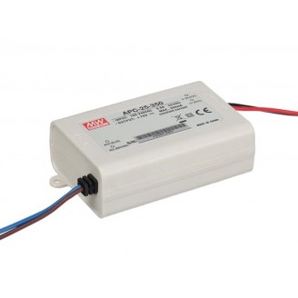 LED-DRIVER MET CONSTANTE STROOM - 1 UITGANG - 350 mA - 25 W