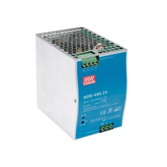 VOEDING - 1 UITGANG - 480 W - DIN-RAILMONTAGE - 24 V - 20 A - VOOR INDUSTRIEEL GEBRUIK