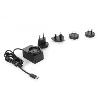 COMPACTE LADER MET USB-AANSLUITING - 5 VDC - 2.5 A max. - 15 W max. - type C met 4 reisstekkers