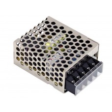 SCHAKELENDE VOEDING VOOR IT-APPARATUUR - 1 UITGANG - 15 W - 24 V - GESLOTEN CHASSIS