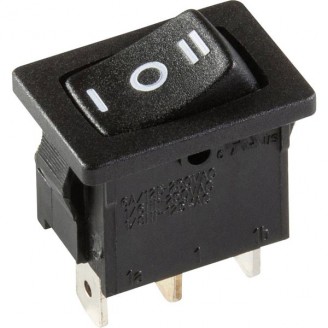 VERMOGEN ROCKERSCHAKELAAR 3A-250V SPDT ON-OFF-ON