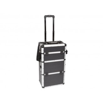 ALUMINIUM TROLLEY - 370 x 270 x 670 mm - 66,9 L - ZWART