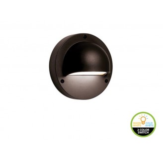 Garden Lights - Deimos zwart - wandlamp - 12V - 30lm - 1W - 3000/6000K