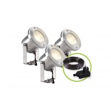 GARDEN LIGHTS - CATALPA SET - SPOT - 12 V - 3 st. - 190 lm - 3 W - 3000 K