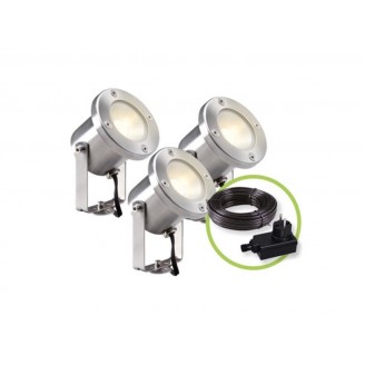 GARDEN LIGHTS - CATALPA SET - SPOT - 12 V - 3 st. - 190 lm - 3 W - 3000 K