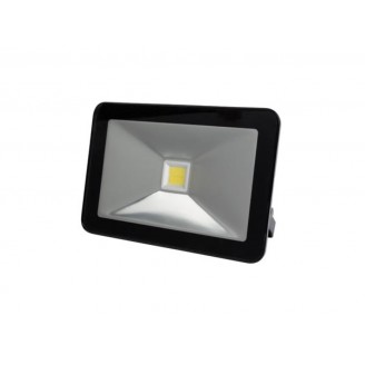 DESIGN LED-SCHIJNWERPER - 20 W, NEUTRAALWIT - ZWART