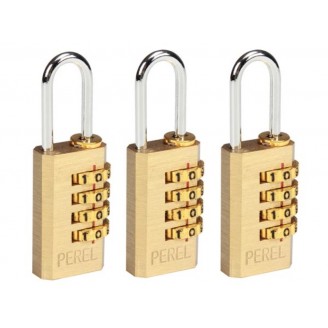 SET VAN 3 CIJFERHANGSLOTEN 20 mm