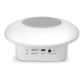 SMOOZ DISC - RGB-TAFELLAMP MET BLUETOOTH-SPEAKER - OPLAADBAAR