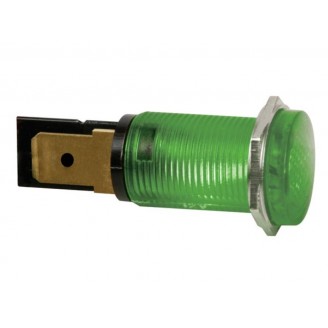 RONDE SIGNAALLAMP 14mm 220V GROEN