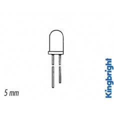 IR ZENDDIODE 5mm BLAUW-TRANSPARANT 940nm