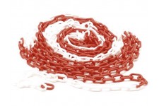 ROOD/WITTE KETTING - 10 m