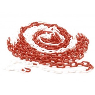 ROOD/WITTE KETTING - 10 m