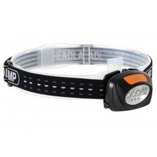 2-in-1 HOOFDLAMP MET 4 WITTE EN 3 RODE LEDS