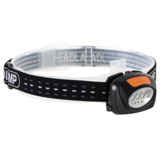 2-in-1 HOOFDLAMP MET 4 WITTE EN 3 RODE LEDS