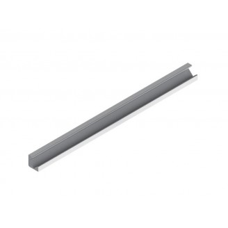 ALU-45 - ALUMINIUMPROFIEL VOOR LEDSTRIP - HOEKPROFIEL 45° - GEANODISEERD ALUMINIUM - ZILVER - 2 m